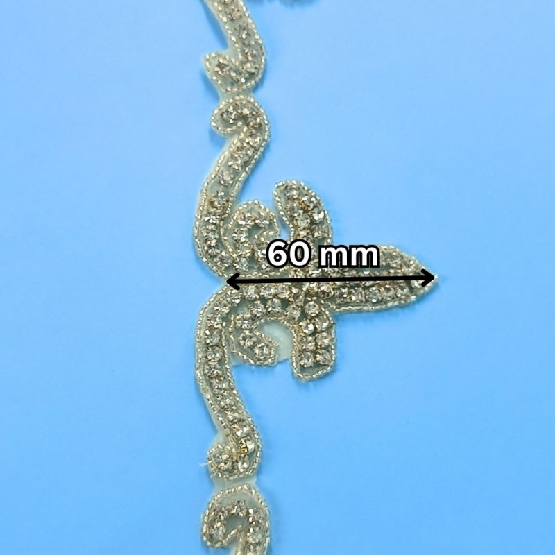 Hotfix traka / Kristal 60 mm