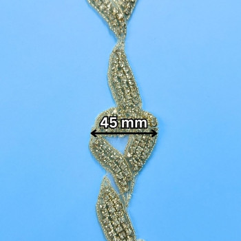Hotfix traka / Kristal 45 mm