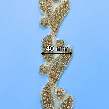 Hotfix traka / Kristal 40 mm