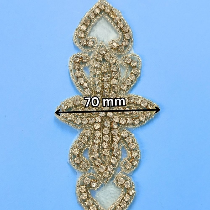 Hotfix traka / Kristal 70 mm