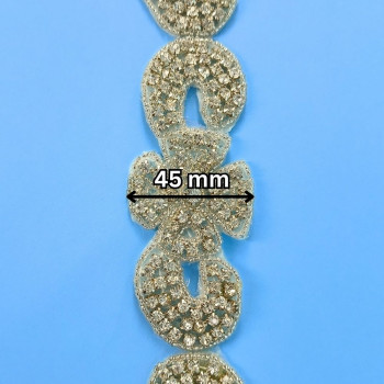 Hotfix traka / Kristal 45 mm