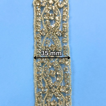 Hotfix traka / Kristal 35 mm