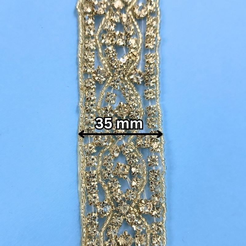 Hotfix traka / Kristal 35 mm