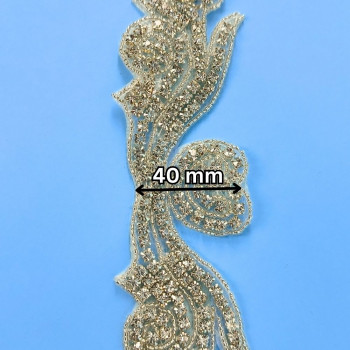 Hotfix traka / Kristal 40 mm