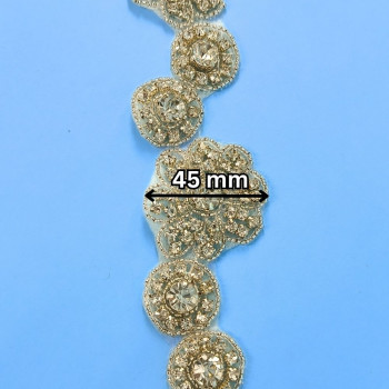 Hotfix traka / Kristal 45 mm