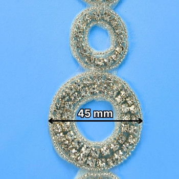 Hotfix traka / Kristal 45 mm