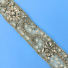 Hotfix traka / Kristal - Biser 40 mm