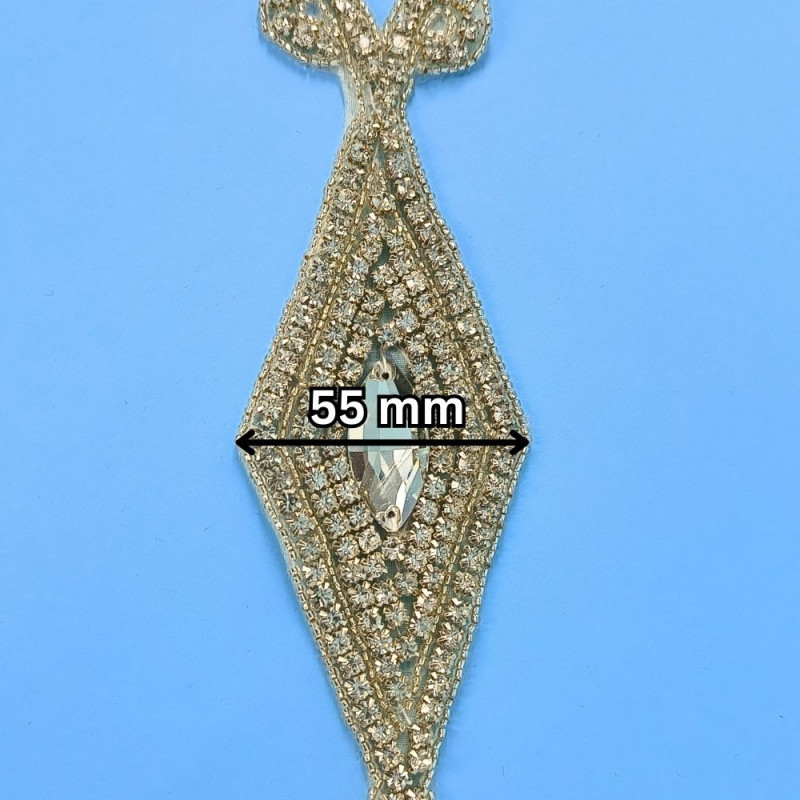 Hotfix traka / Kristal 55 mm