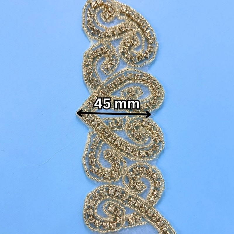 Hotfix traka / Kristal 45 mm 