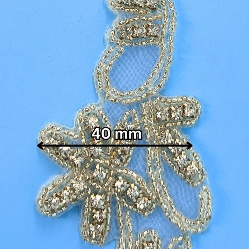 Hotfix traka / Kristal 40 mm