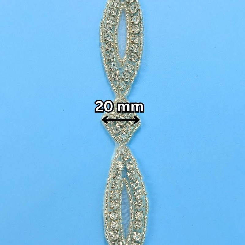 Hotfix traka / Kristal 20 mm