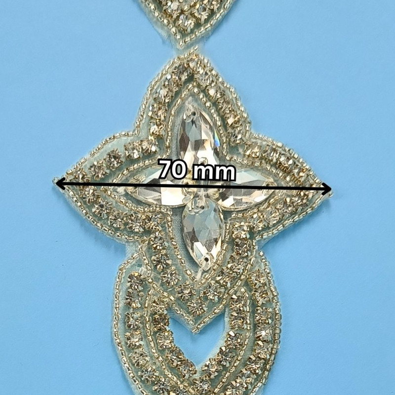 Hotfix traka / Kristal 70 mm