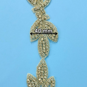 Hotfix traka / Kristal 40 mm