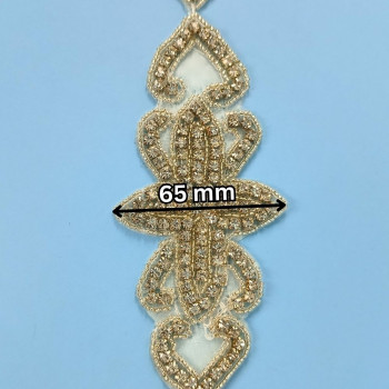 Hotfix traka / Kristal 65 mm