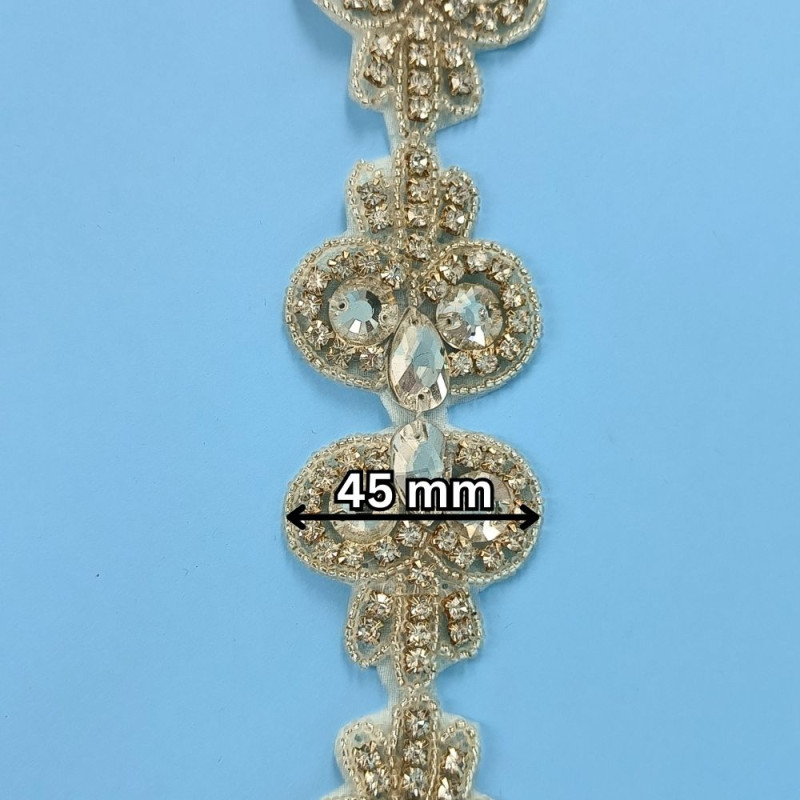 Hotfix traka / Kristal 45 mm
