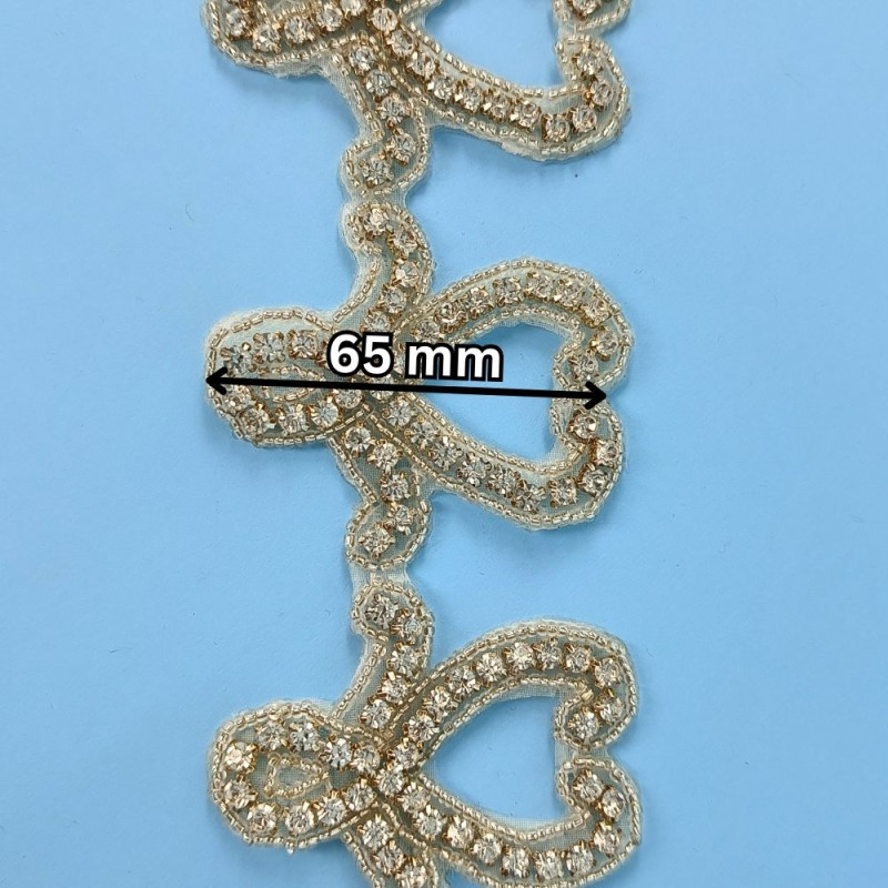 Hotfix traka / Kristal 65 mm