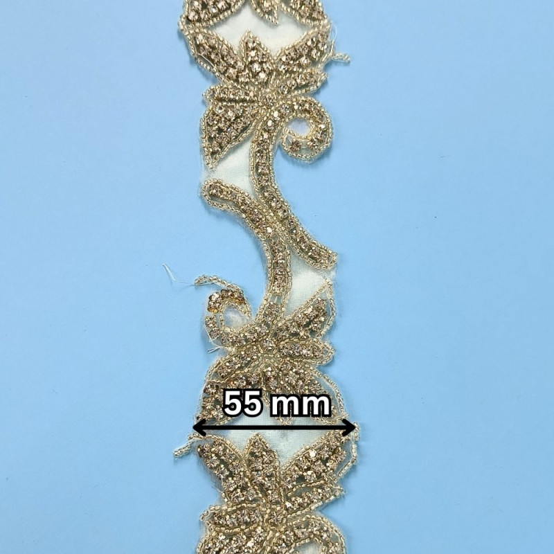 Hotfix traka / Kristal 55 mm