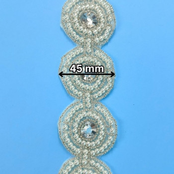 Hotfix traka / Biser 45 mm
