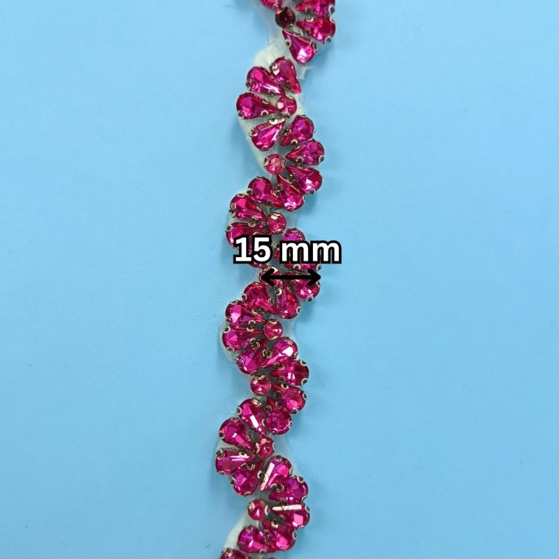 Hotfix traka / Kristal 15 mm