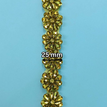Hotfix traka / Kristal 25 mm