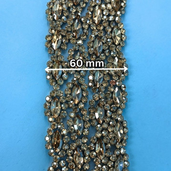 Hotfix traka / Kristal 60 mm
