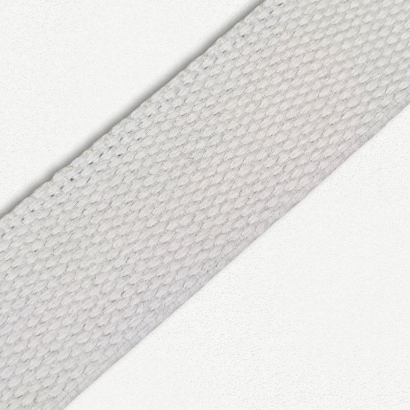 Pamučna gurtna / Bela / 4 cm