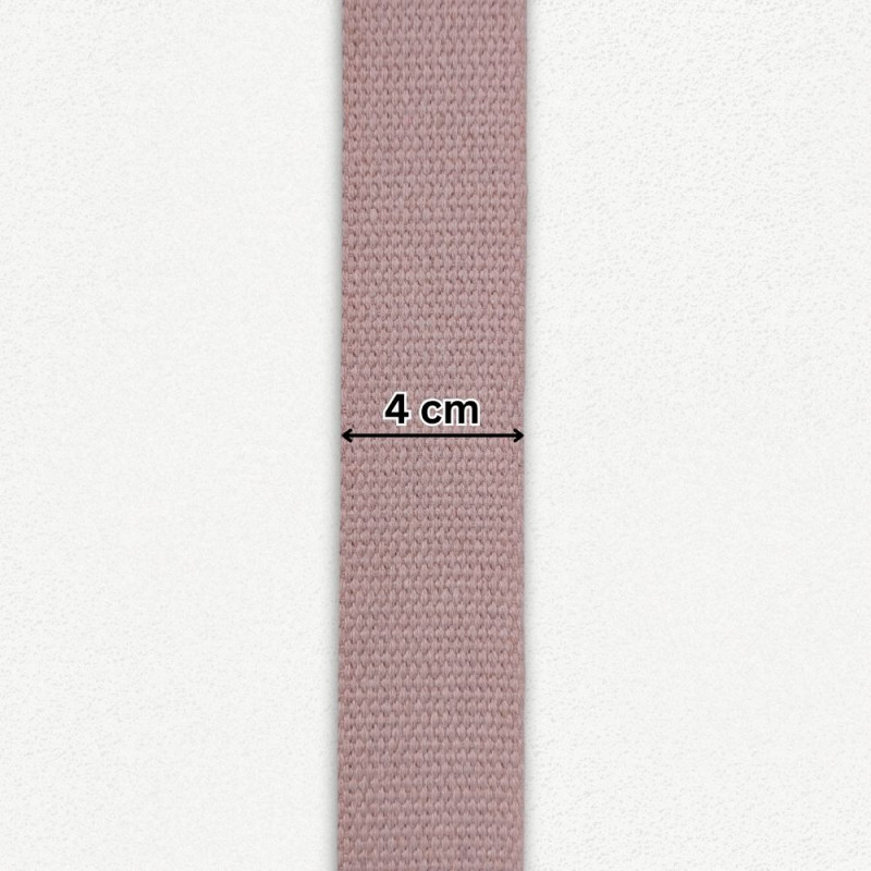 Pamučna gurtna / Roze / 4 cm