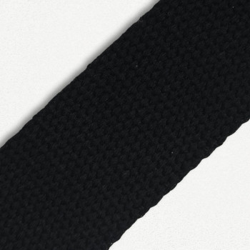 Pamučna gurtna / Crna / 4 cm