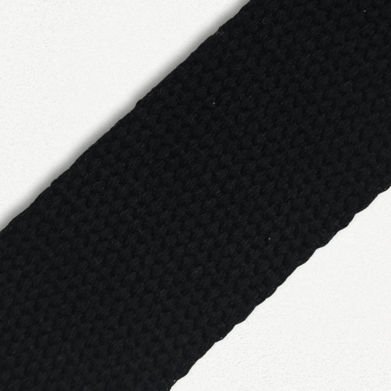 Pamučna gurtna / Crna / 4 cm