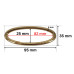 PREMIUM Metalni karabinjer - alka / 20 mm / 37 mm / 50 mm / 82 mm