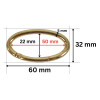 PREMIUM Metalni karabinjer - alka / 20 mm / 37 mm / 50 mm / 82 mm