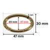 PREMIUM Metalni karabinjer - alka / 20 mm / 37 mm / 50 mm / 82 mm