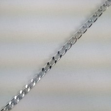 Lanac 11 x 7 x 2 mm - Nikl ( Srebrna )