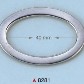 Ovalna alka 40 mm 8281