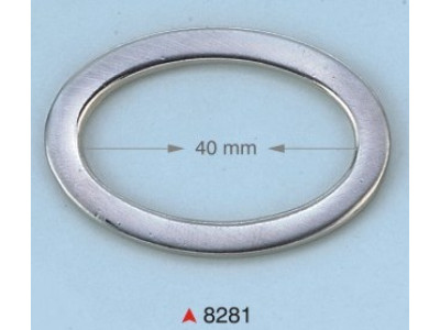 Ovalna alka 40 mm 8281