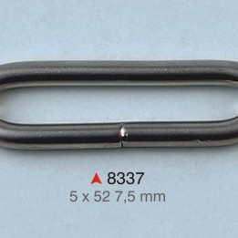 Ovalna alka / 52 x 5 x 7.5 mm / 8337