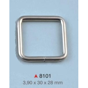 Pravougaona alka / 30 x 28 x 3.9 mm / 8101