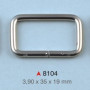 Pravougaona alka / 35 x 19 x 3.9 mm / 8104