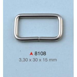 Pravougaona alka / 30 x 15 x 3.3 mm / 8108