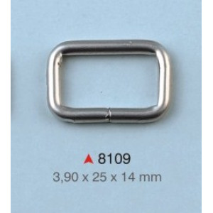 Pravougaona alka / 25 x 14 x 3.9 mm / 8109