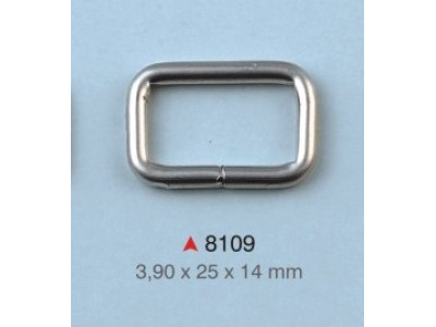 Pravougaona alka / 25 x 14 x 3.9 mm / 8109