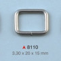 Pravougaona alka / 20 x 15 x 3.3 mm / 8110