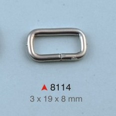 Pravougaona alka / 19 x 8 x 3 mm / 8114