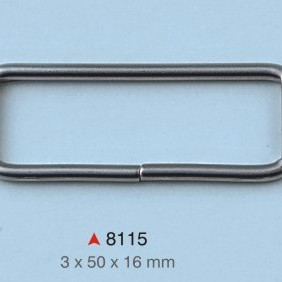 Pravougaona alka / 50 x 15 x 3 mm / 8115