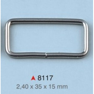 Pravougaona alka / 35 x 15 x 2.4 mm / 8117