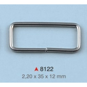 Pravougaona alka / 35 x 12 x 2.2 mm / 8122