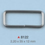 Pravougaona alka / 35 x 12 x 2.2 mm / 8122