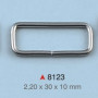 Pravougaona alka / 30 x 10 x 2.2 mm / 8123