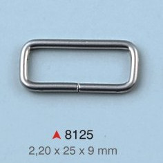 Pravougaona alka / 25 x 9 x 2.2 mm / 8125
