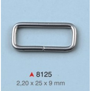 Pravougaona alka / 25 x 9 x 2.2 mm / 8125